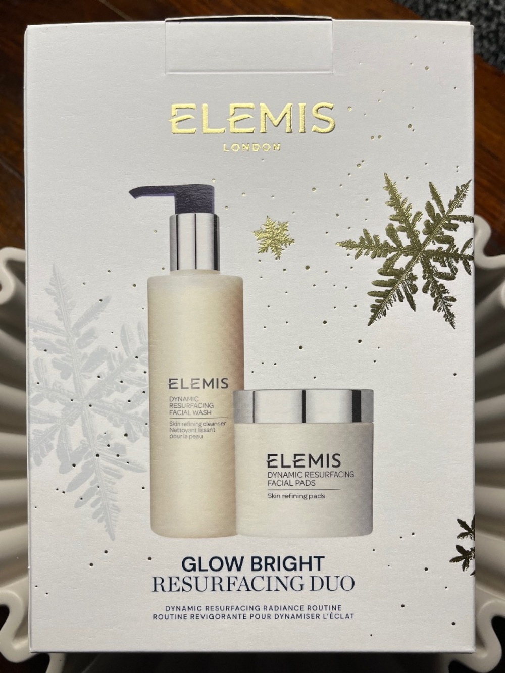 Elemis Glow Bright Resurfacing Duo New in Box